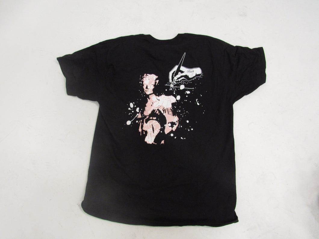 Kaos 'Paint a Picture' pink ink